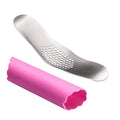 Stainless Steel Garlic Press with Silicone Peeler S60308