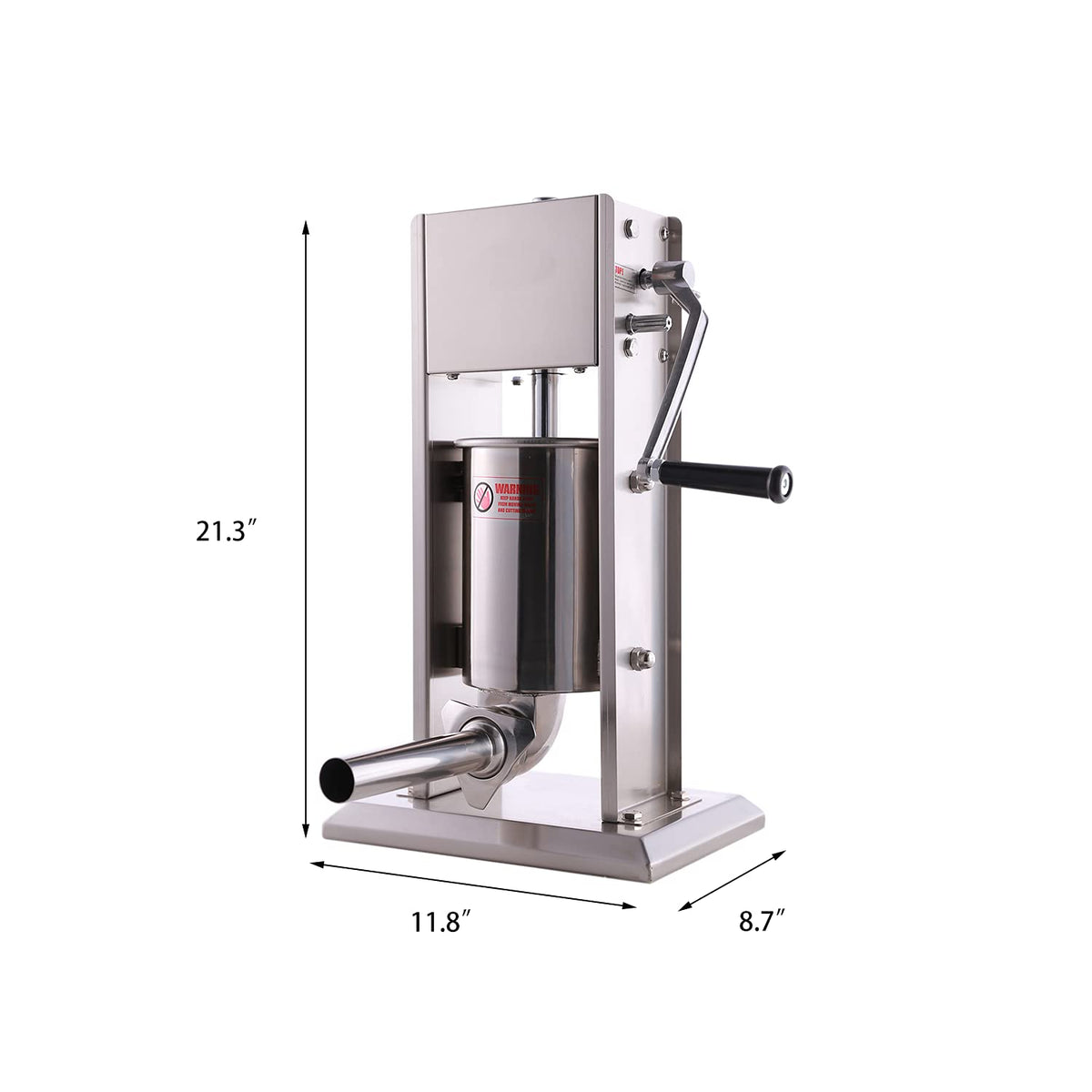 Stainless Steel Sausage Stuffer and Meat Mixer E450444