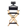 Extra Tall Height Adjustable Folding Makeup Artist Chair S996