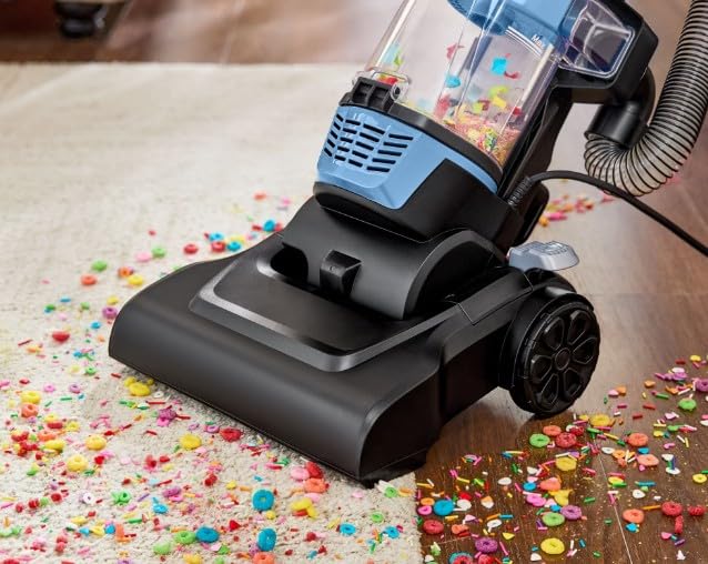 Bagless Upright Vacuum Cleaner with Brush and Crevice Tool M7756