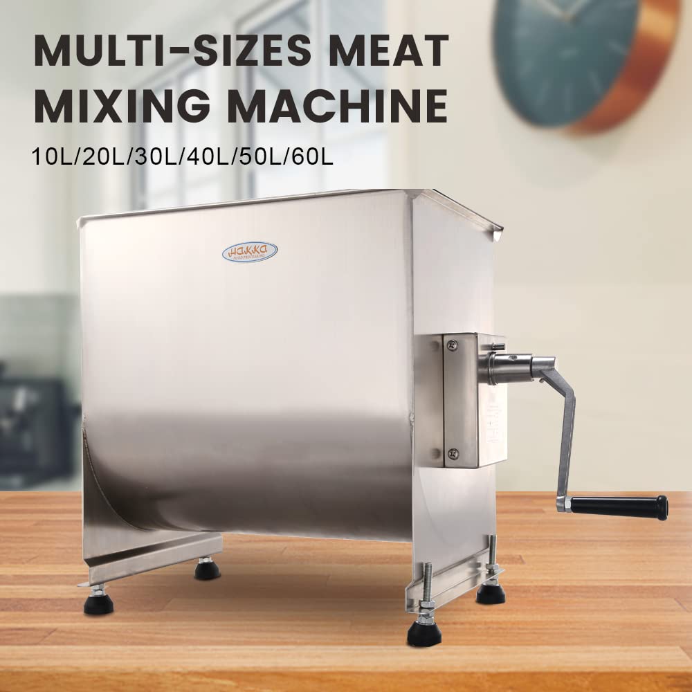Stainless Steel Sausage Stuffer and Meat Mixer E450444