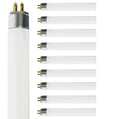 14W 3000K T5 Fluorescent Bulb 24 Inch G5 Bipin Base Pack of 10 Q98610