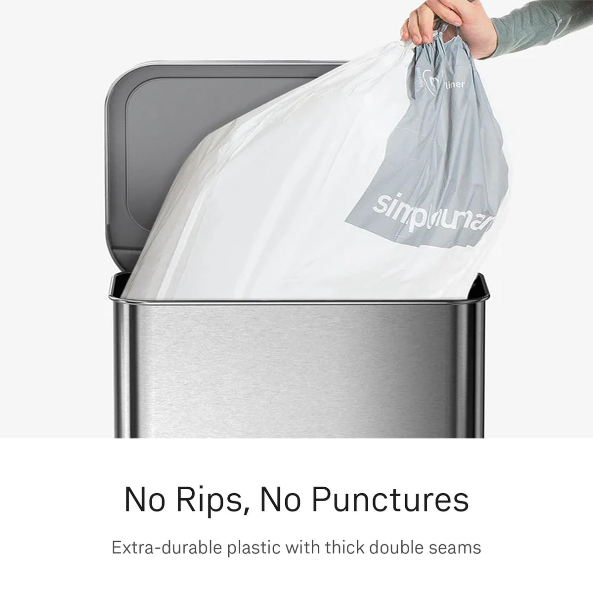 100 Count Drawstring Kitchen Trash Bags N971157