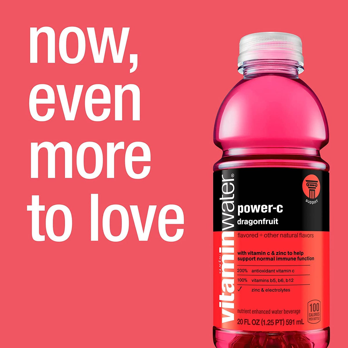 Nutrient Enhanced Electrolyte Water Beverage 20 Fl Oz Pack of 12 G63832
