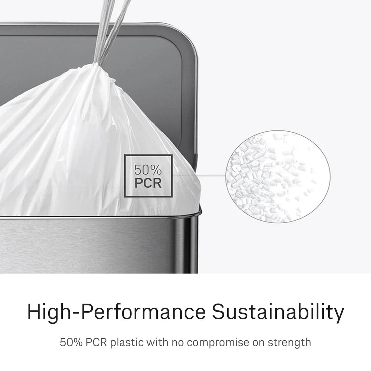 100 Count Drawstring Kitchen Trash Bags N971157