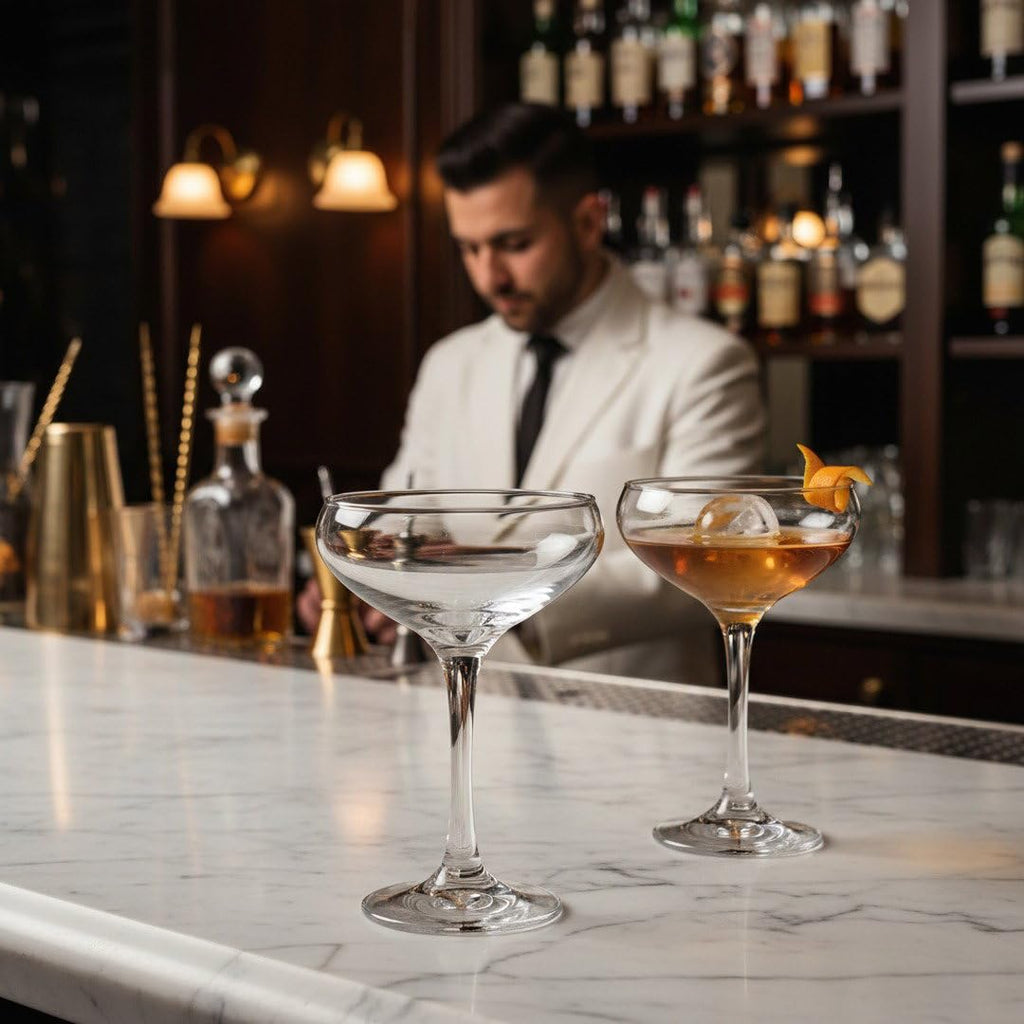 Round Table Cocktail Coupe 2-Piece Set A56684