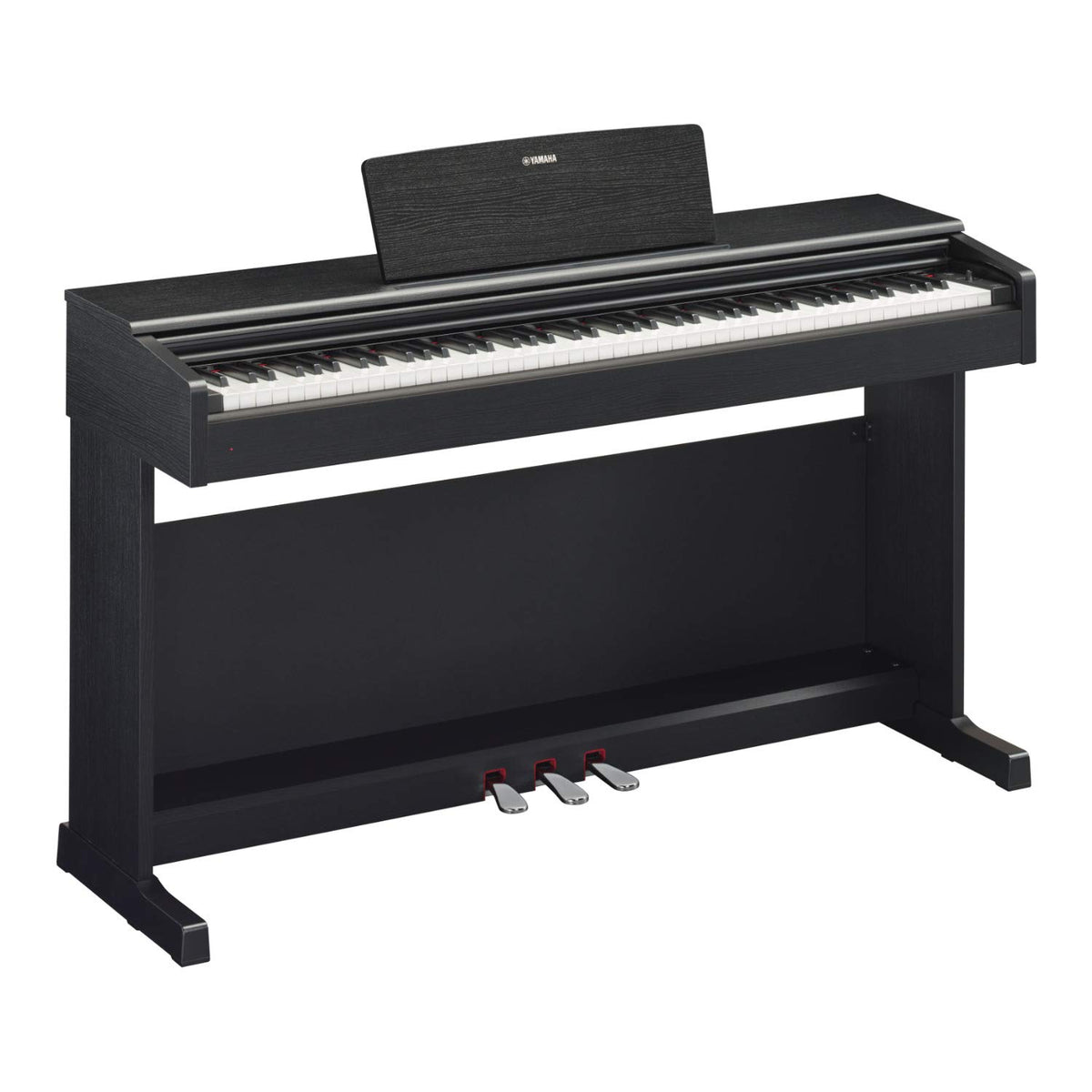 Black Digital Console Piano with Bench G6649