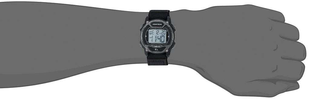 Digital Chronograph Nylon Strap Watch Q157