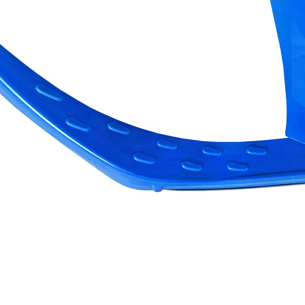 Snow Sled with Pull Rope, Backrest and Safety Belt L1399