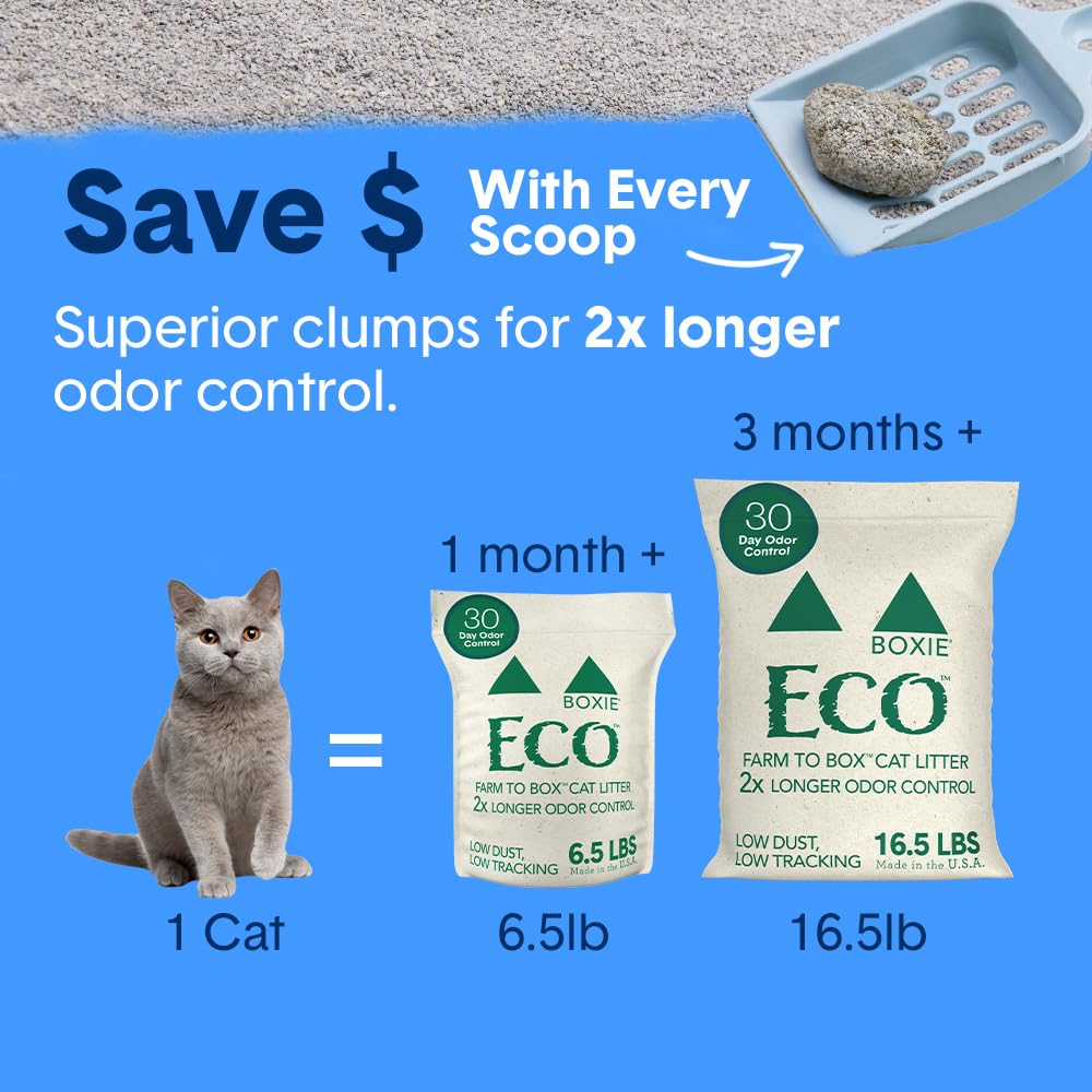 Plant-Based Clumping Cat Litter S109