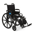 Lightweight Wheelchair with 18" Wide Seat and 300 lb. Weight Capacity J895324