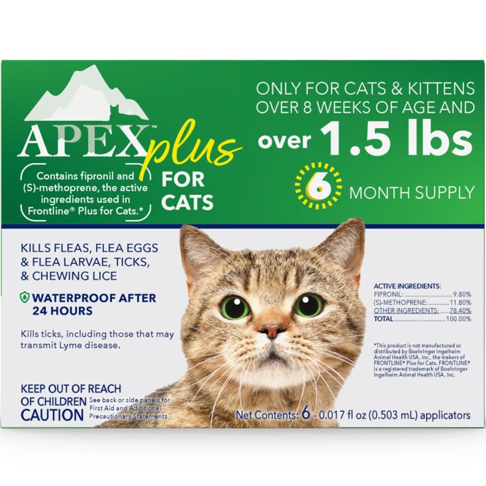 Flea & Tick Prevention Drops for Cats R4106