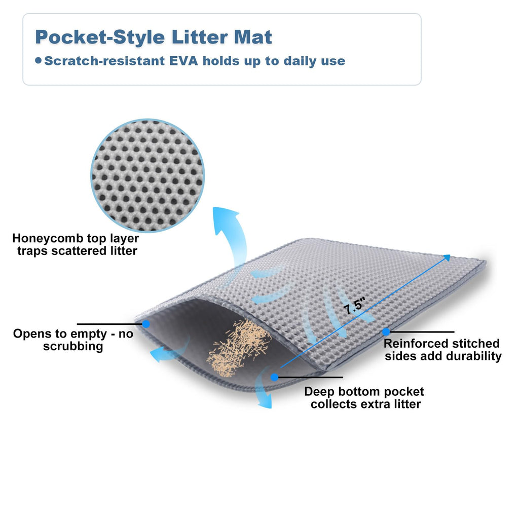 XL Stainless Steel Cat Litter Box with Lid M6003