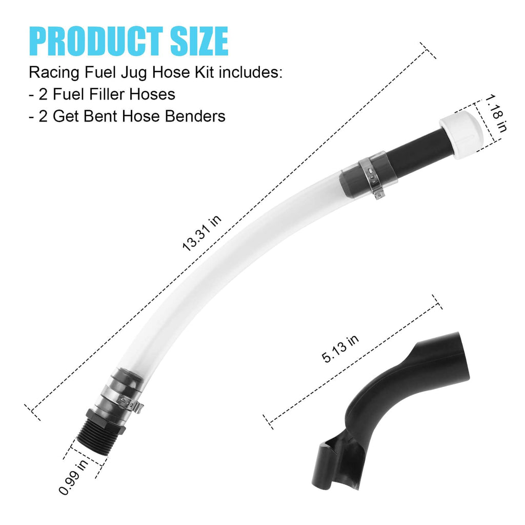 Replacement Cap & Hose Kit with Bender L23062