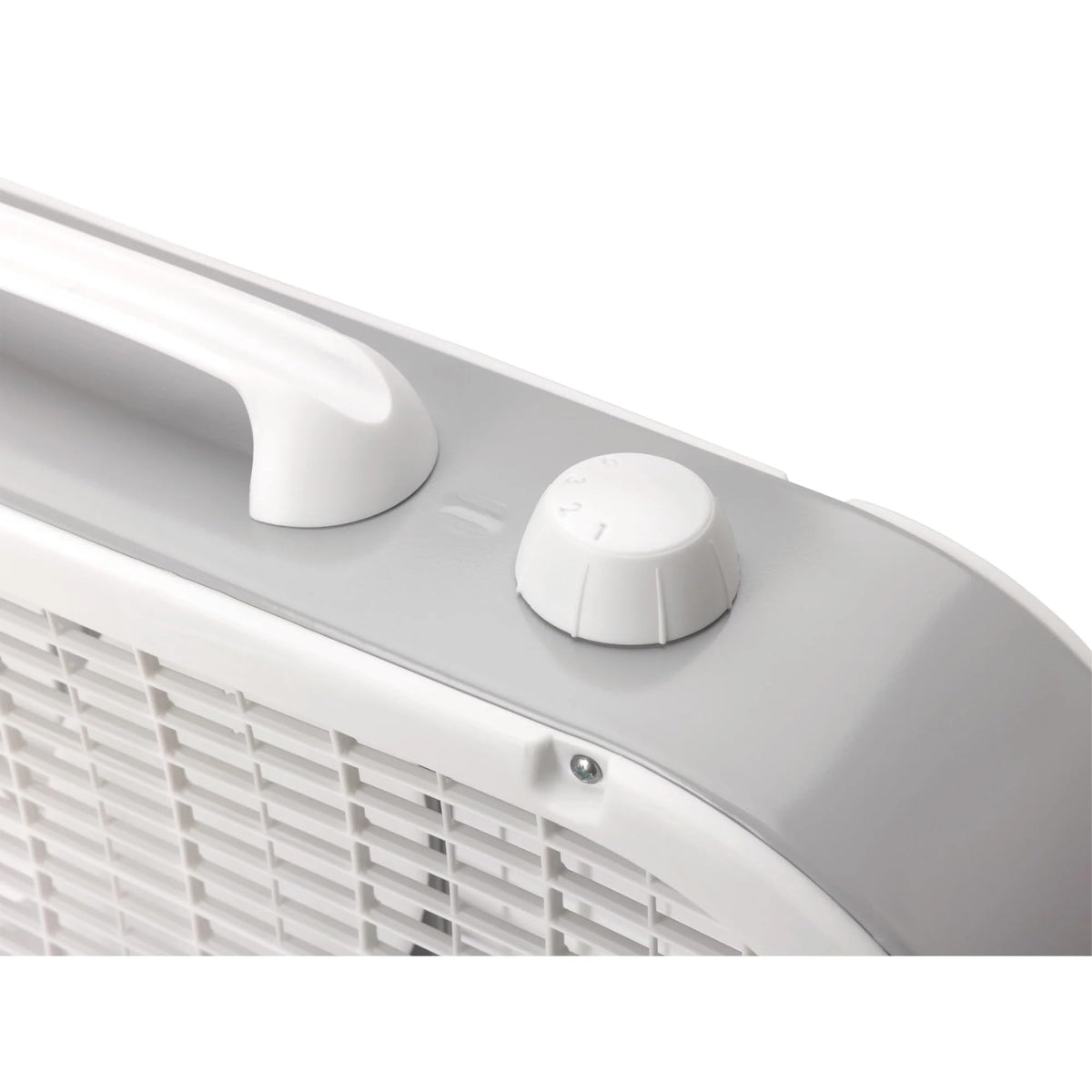 20" Classic Box Fan with 3 Speeds, White Y948