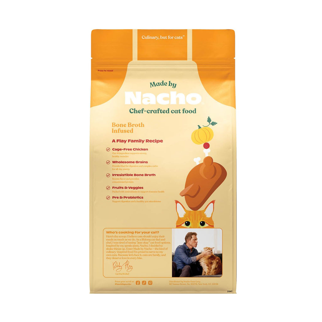 High Protein Grain-Friendly Chicken & Pumpkin Dry Cat Food J19477