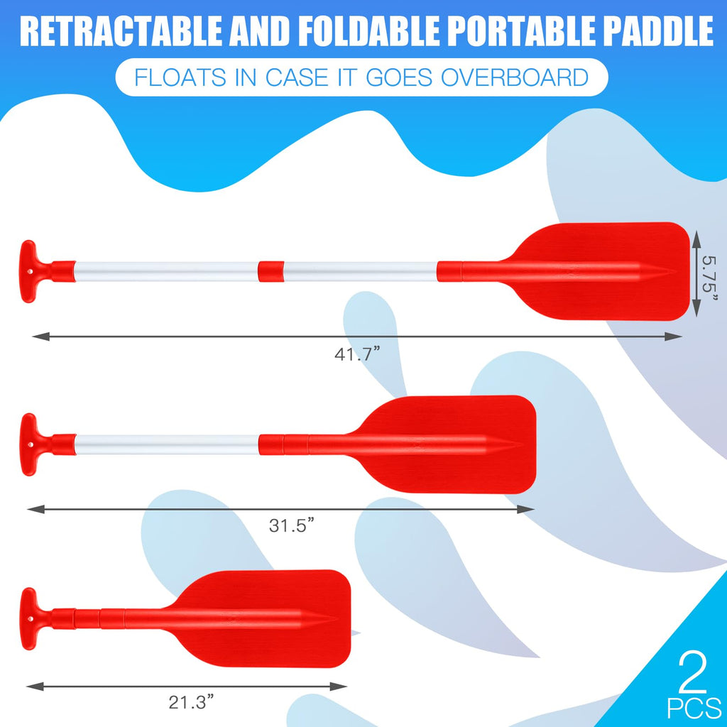 Telescoping Canoe Paddles 2 Pack Aluminum A2566