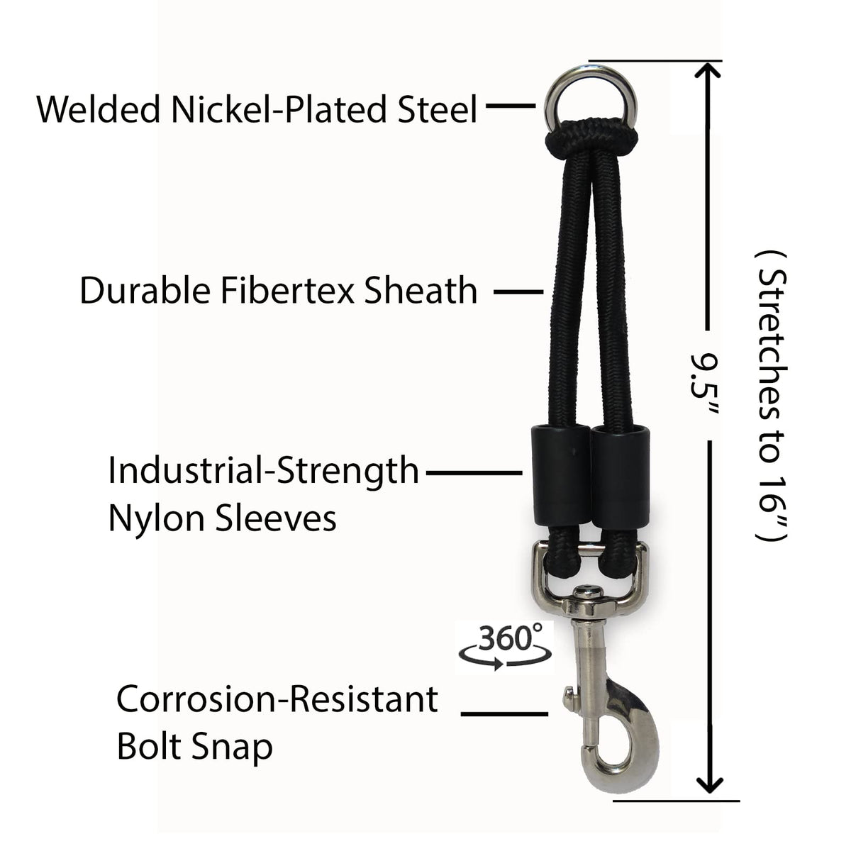 Bungee Dog Leash Extension J1873