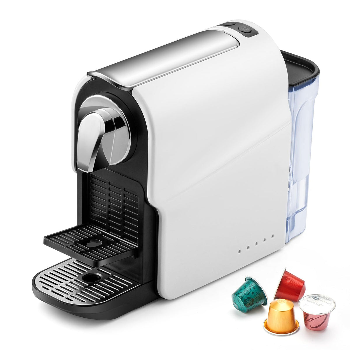 Espresso Pod Machine, 20 Bar, 22oz Removable Water Tank, 1350W H29678