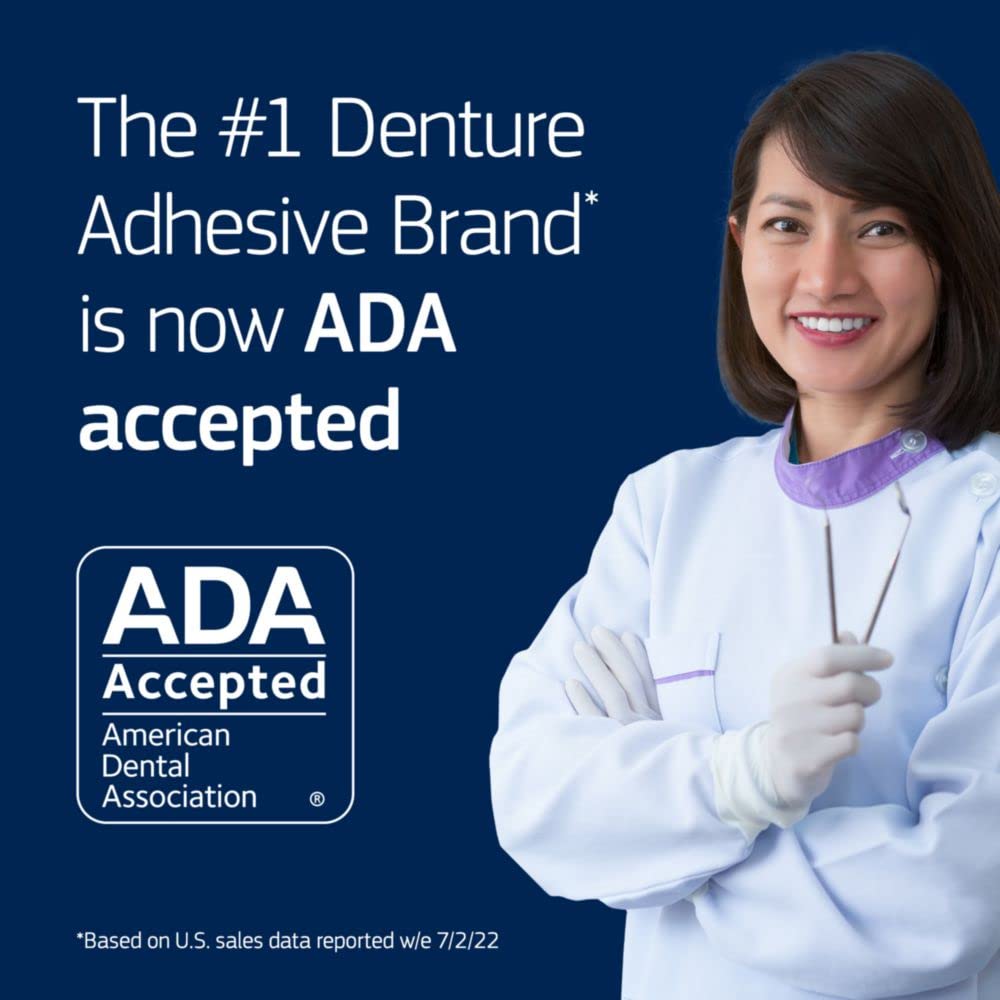 Denture Adhesive Cream 1.8 oz 4 Pack T71781
