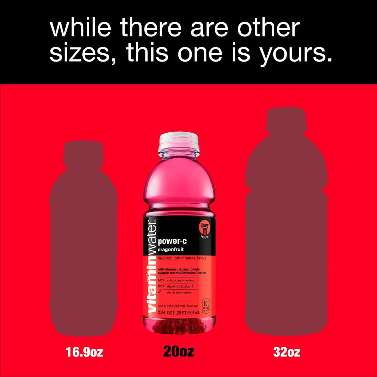 Nutrient Enhanced Electrolyte Water Beverage 20 Fl Oz Pack of 12 G63832
