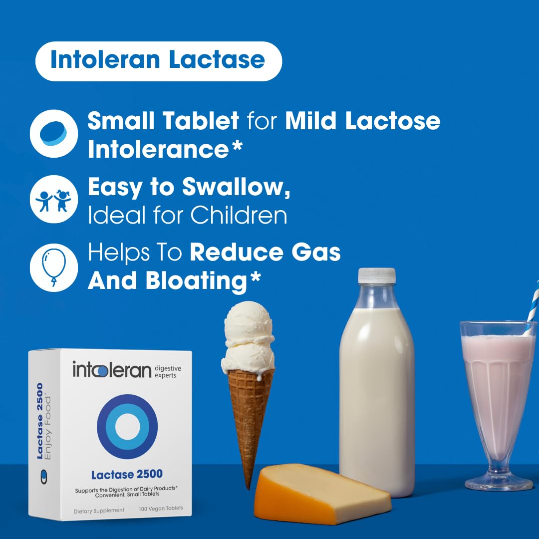 Lactase Digestive Enzymes 100 Tablet E3043