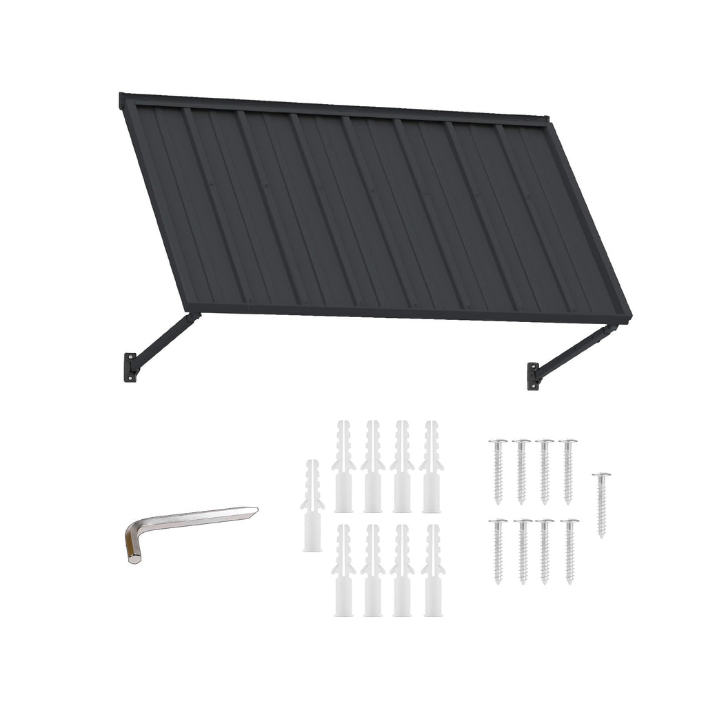 Adjustable Door Window Awning 42"W×32" S255