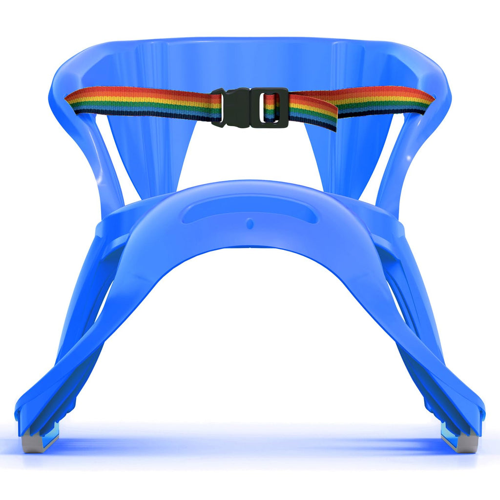 Snow Sled with Pull Rope, Backrest and Safety Belt L1399