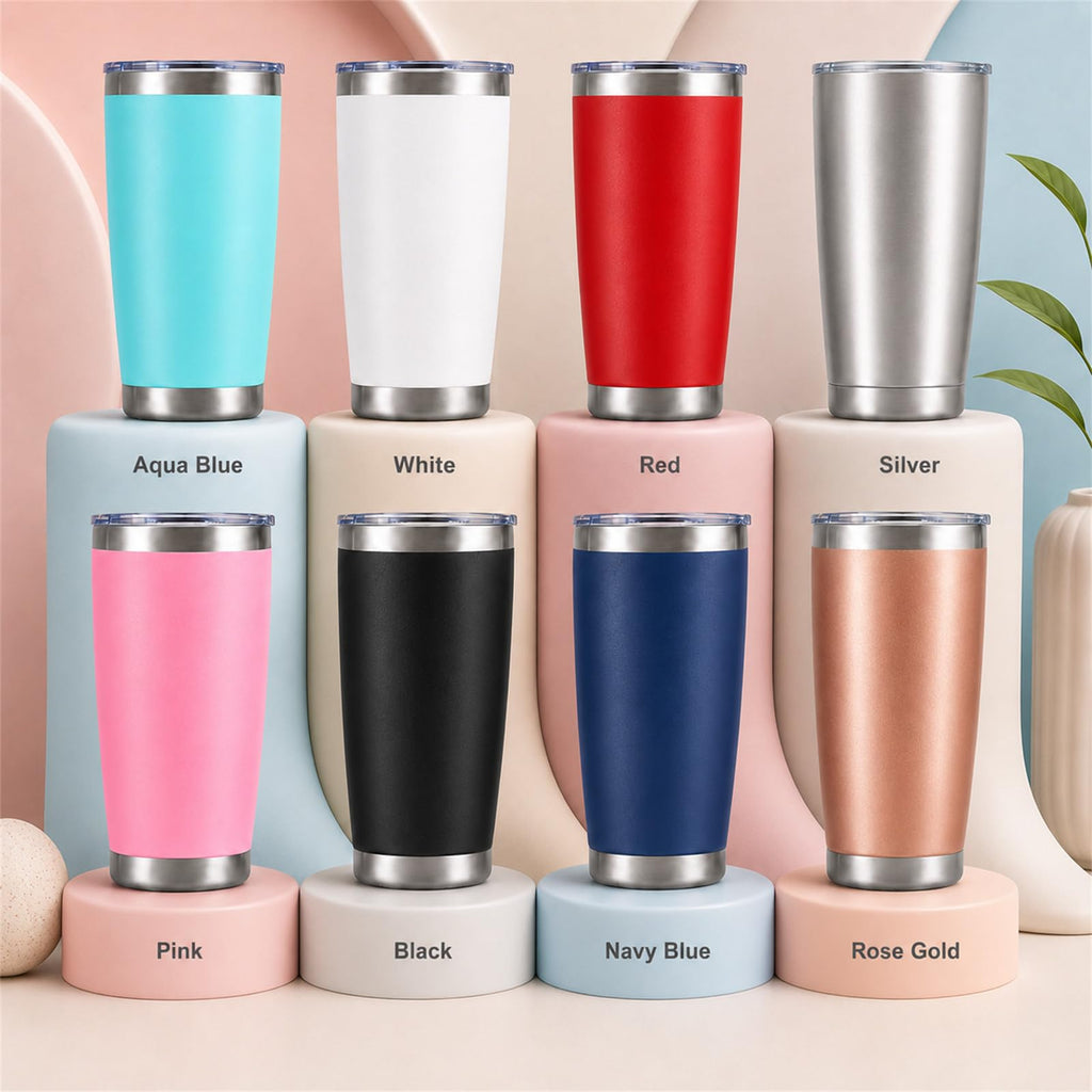 20oz Stainless Steel Insulated Tumblers 12 Pack U156