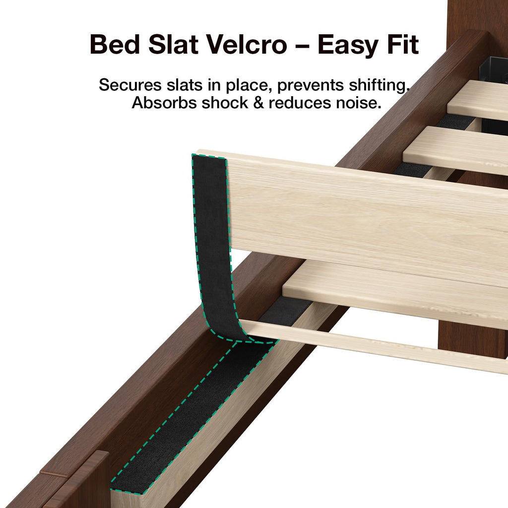 Queen Size Upholstered Bed Frame with Adjustable Headboard U63960