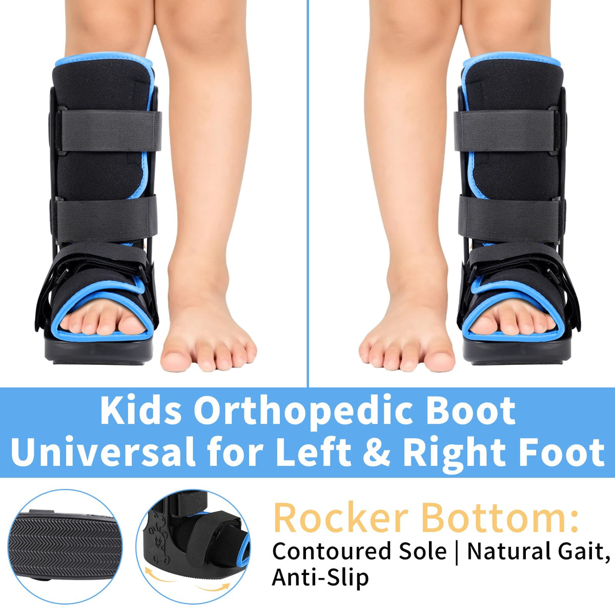 Lightweight Adjustable Pediatric Walking Boot X90068