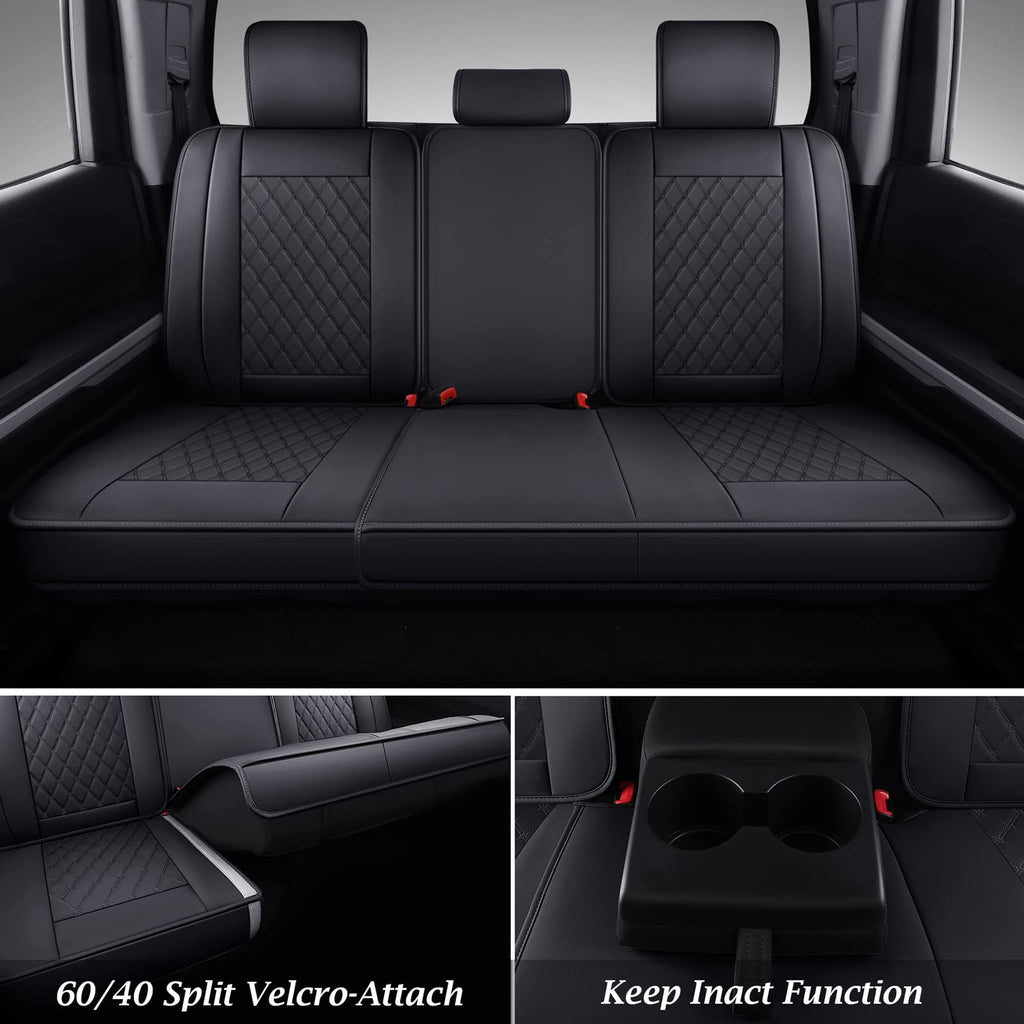 Leather Car Seat Covers Full Set R21878