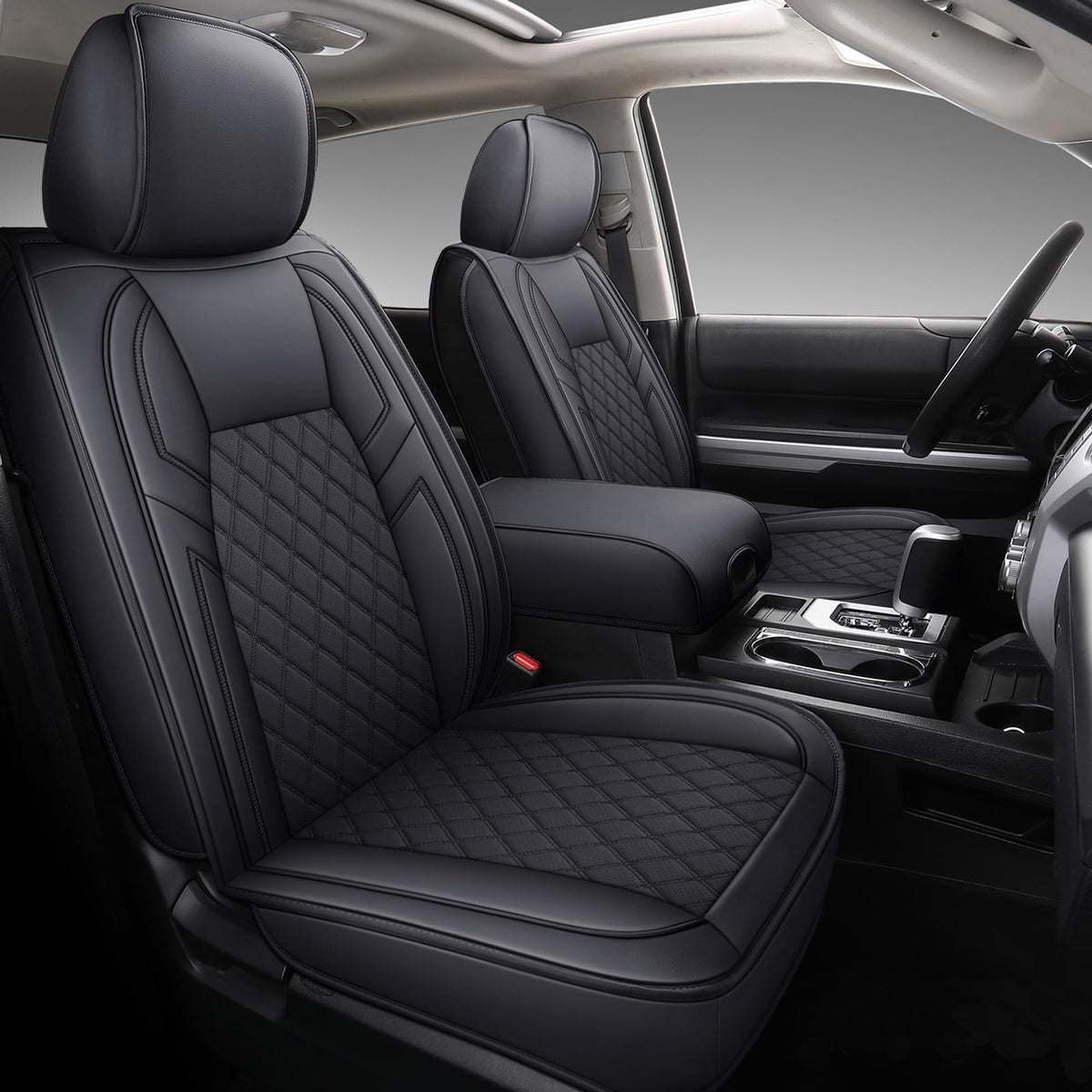 Leather Car Seat Covers Full Set R21878