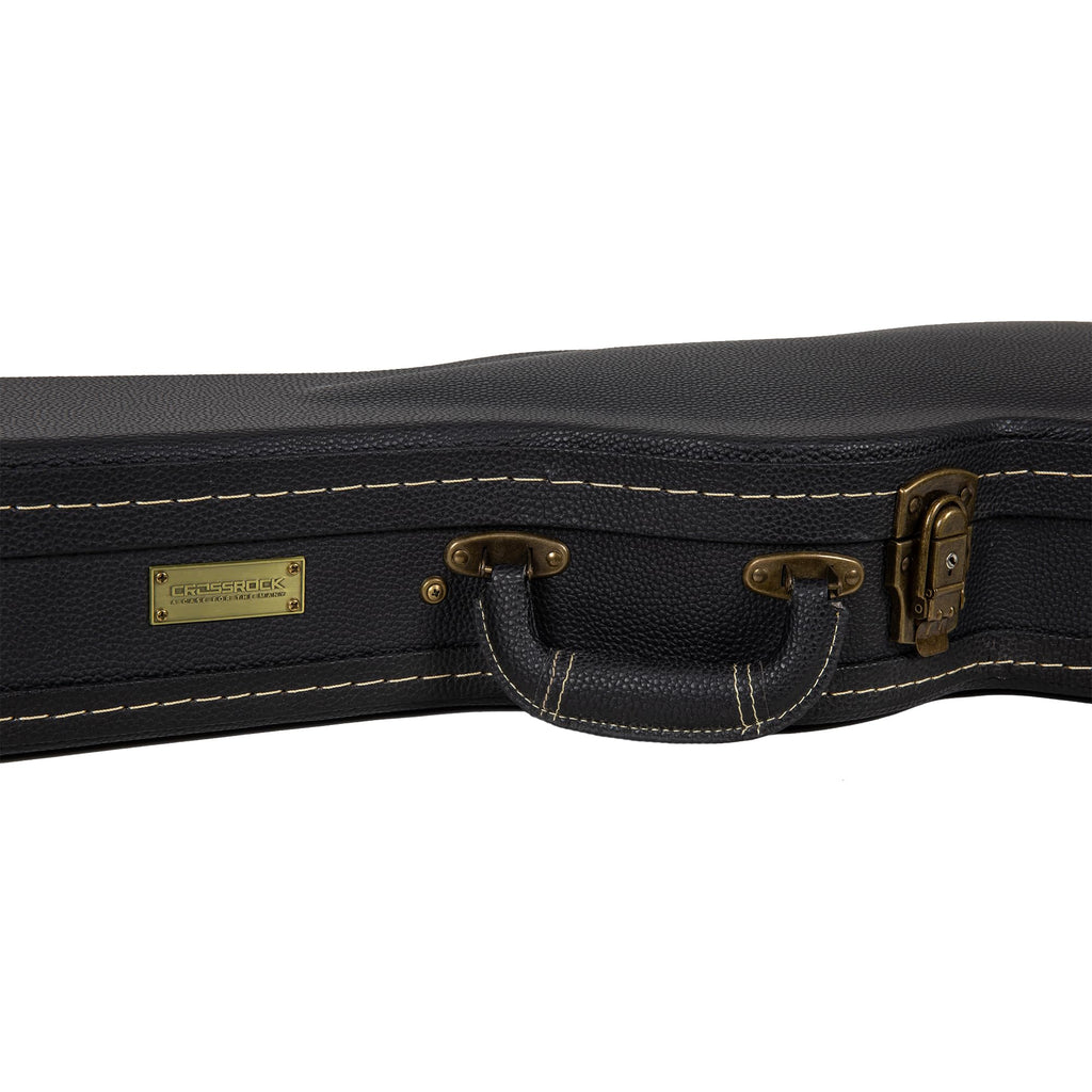 Black Semi-Hollow Electric Guitar Case J770321