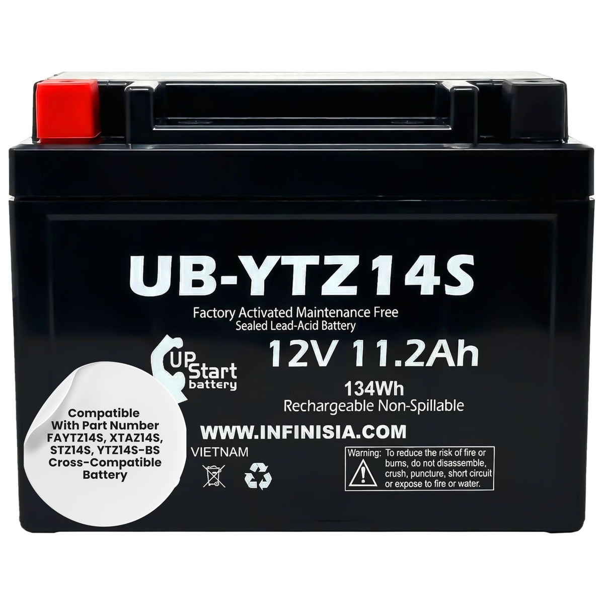 12V 11.2Ah Battery Y3719