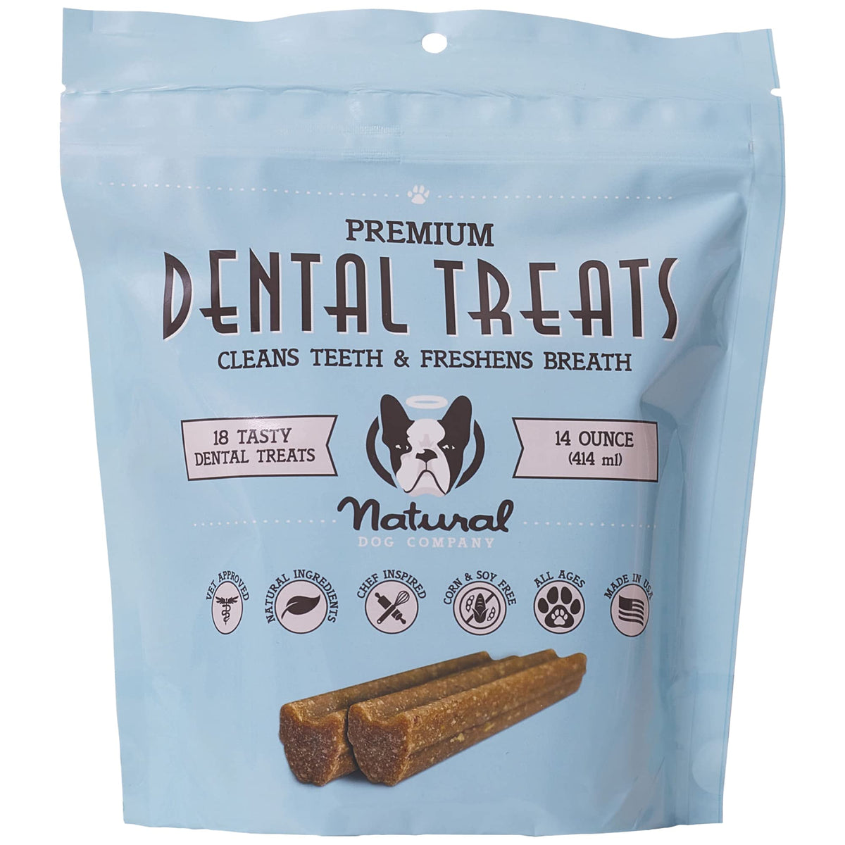 Dental Chews for Dogs 18 Count W508882