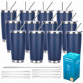 20oz Stainless Steel Insulated Tumblers 12 Pack U156