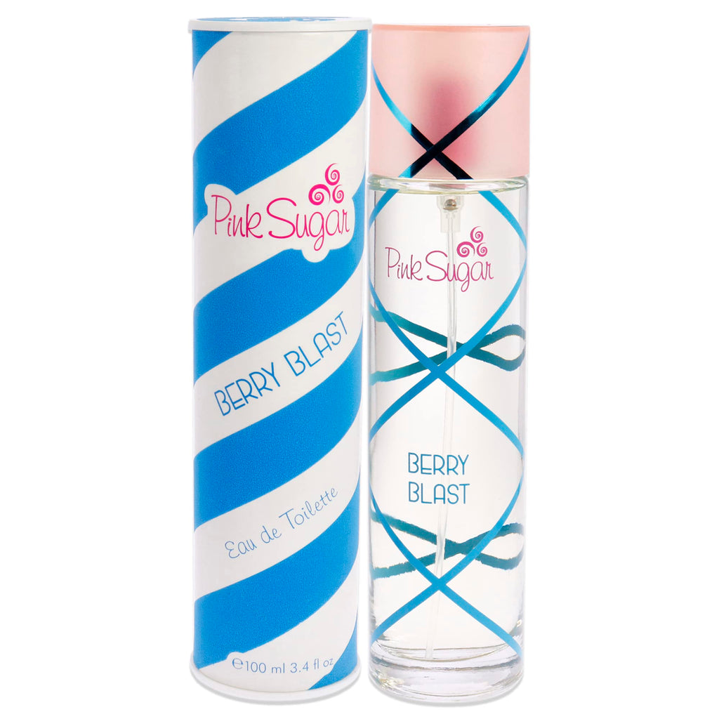 Pink Sugar Berry Blast Eau de Toilette Perfume 3.4 Fl. Oz K8536