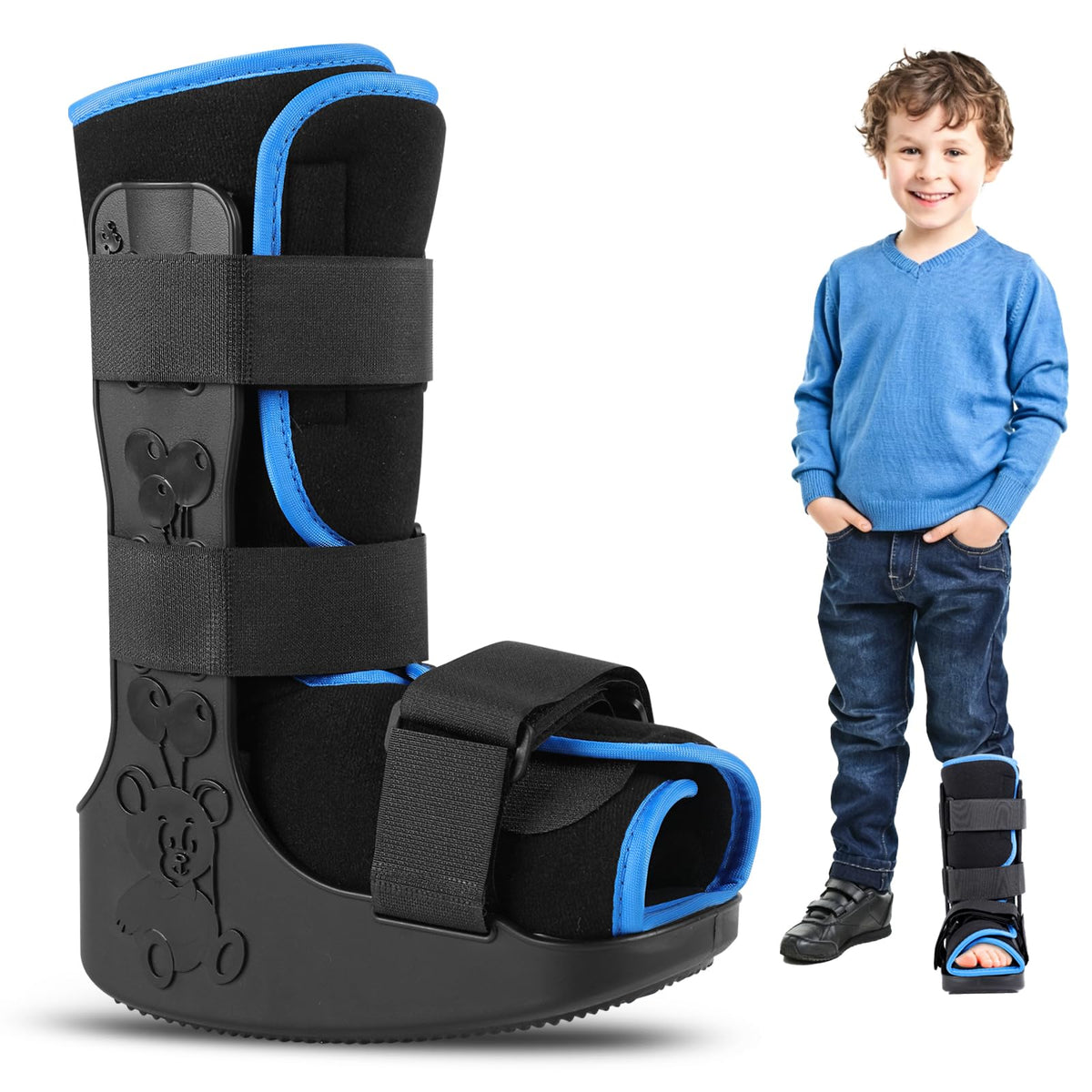 Lightweight Adjustable Pediatric Walking Boot X90068