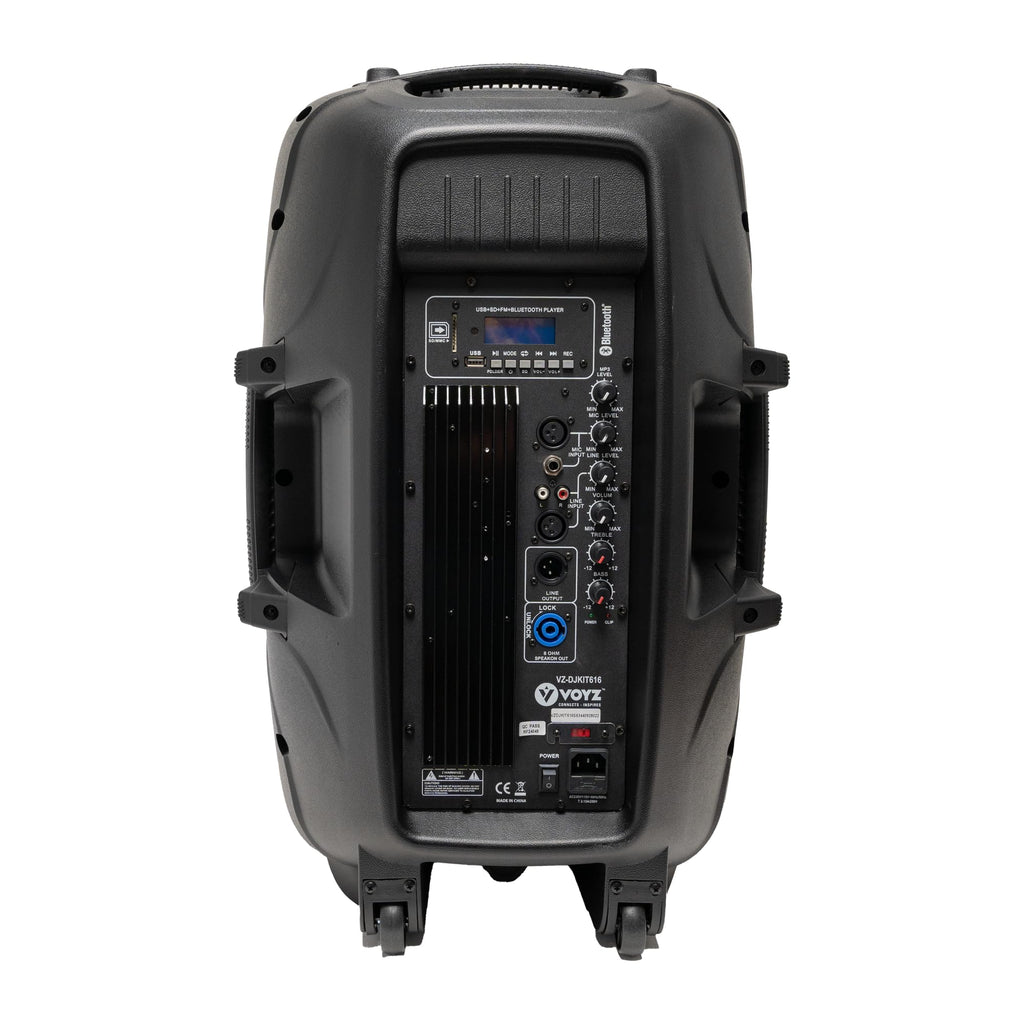 2000 Watt Bluetooth Portable Speaker with Wireless Microphone N782