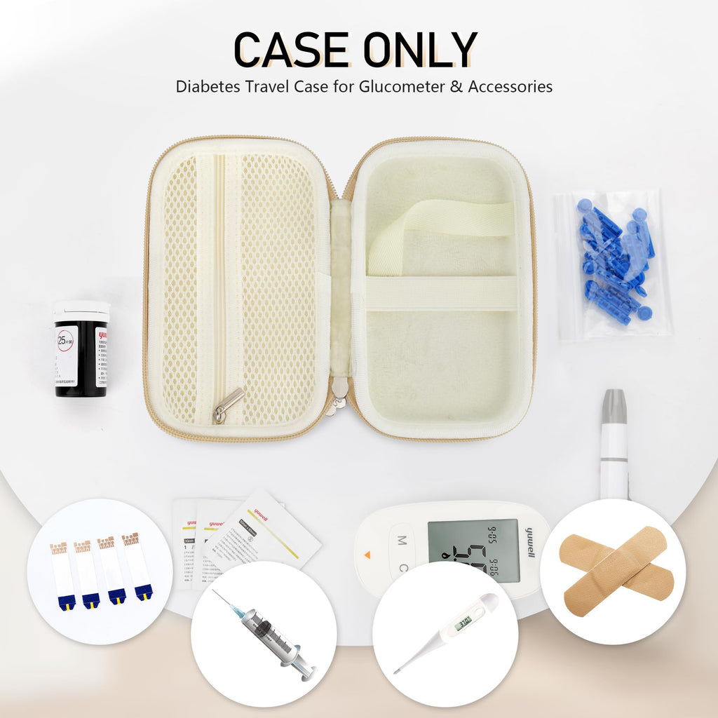Light Khaki Diabetic Monitor Case S63697