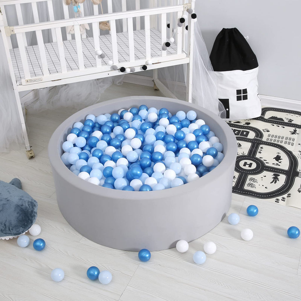 Crush Proof Non-Toxic Plastic Balls 170pcs 2.2inchs J4986