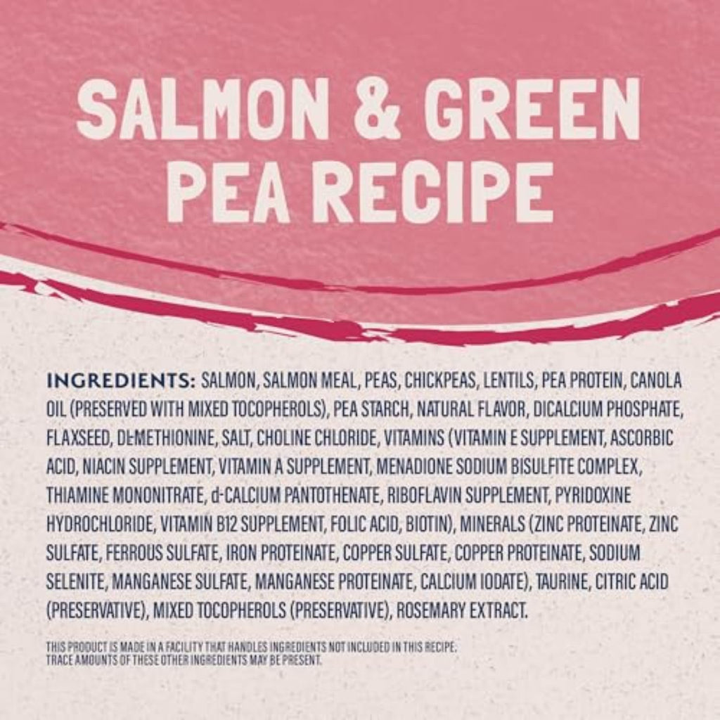 Salmon & Green Pea Cat Food 10 lb V63008