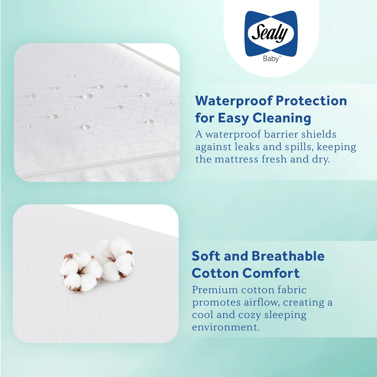 2 Stage Infant Crib Mattress G805