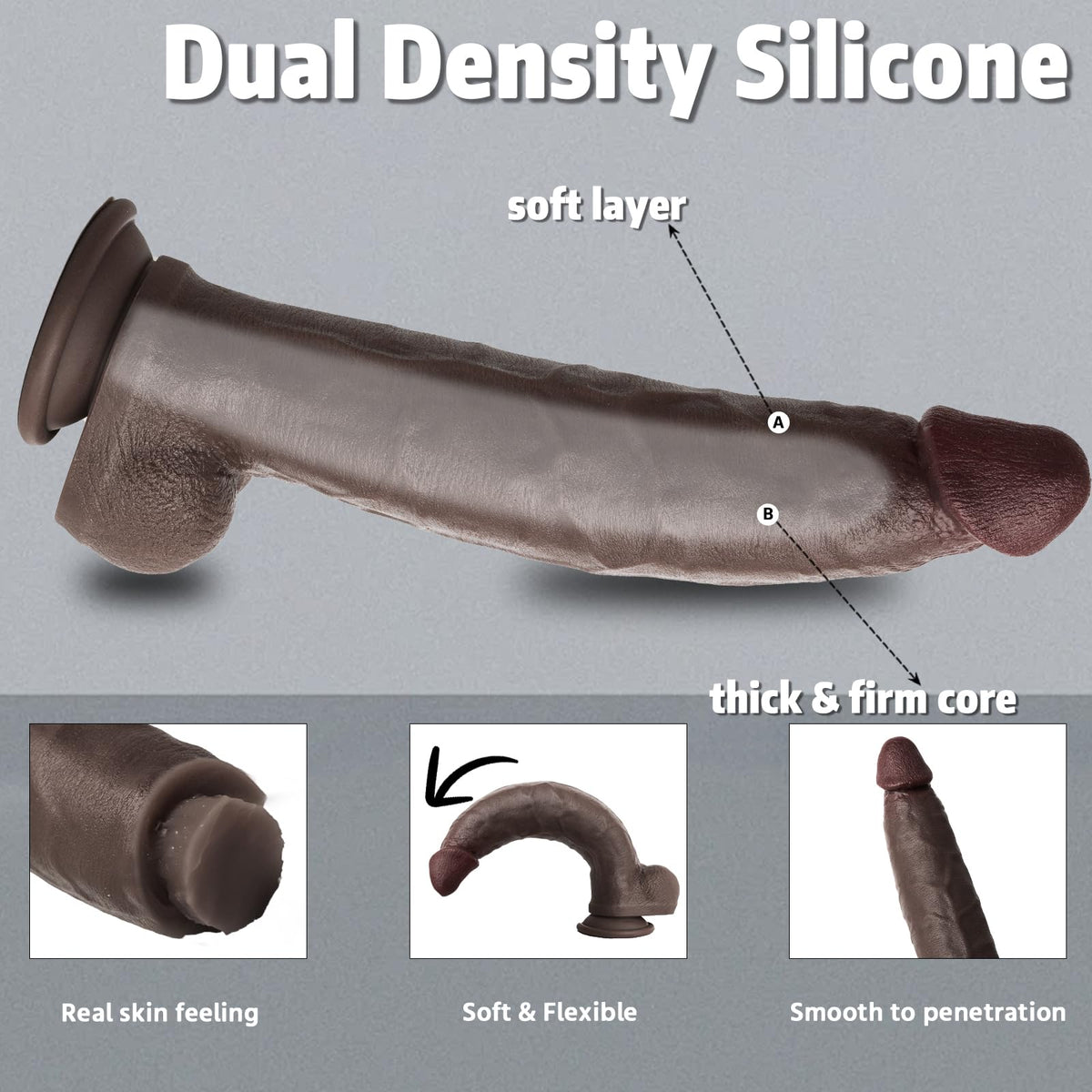 12" Huge Dildo Q83579