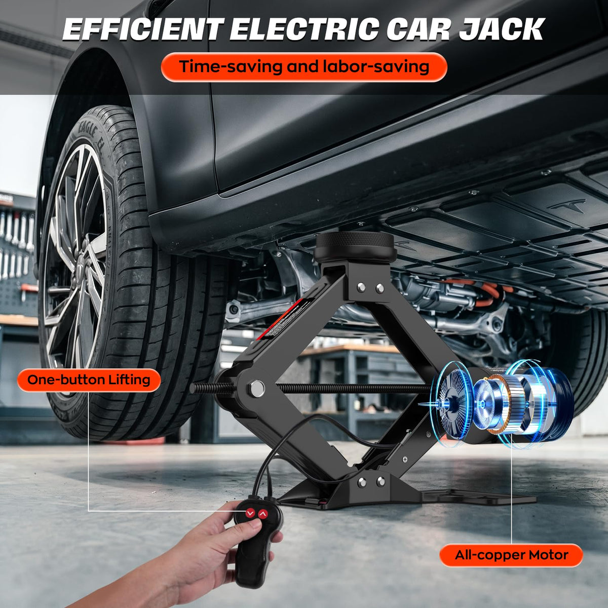 3 Ton Electric Scissor Jack Q3317