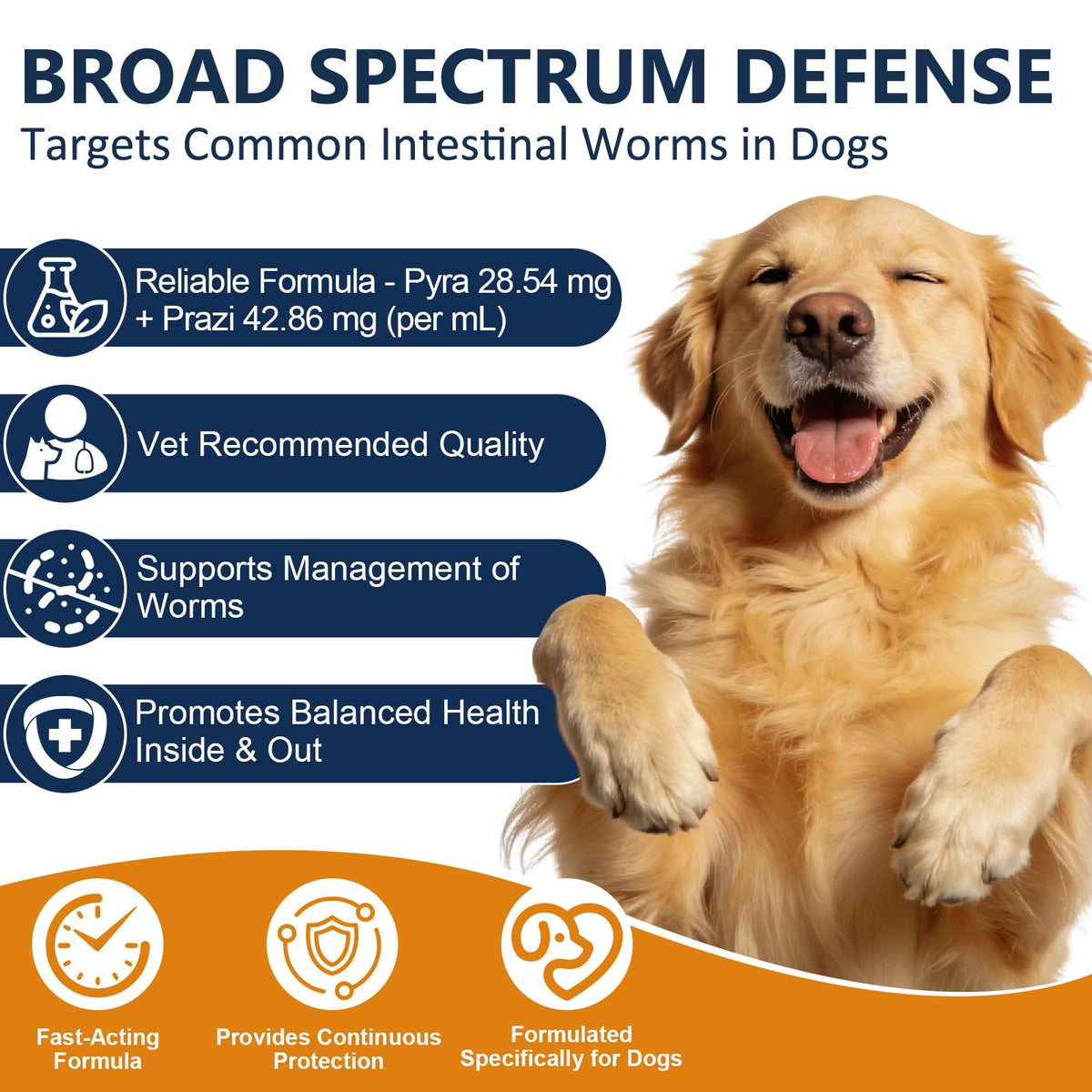 7-Way Dog Dewormer Oral Treatment 3.4 fl oz P51385