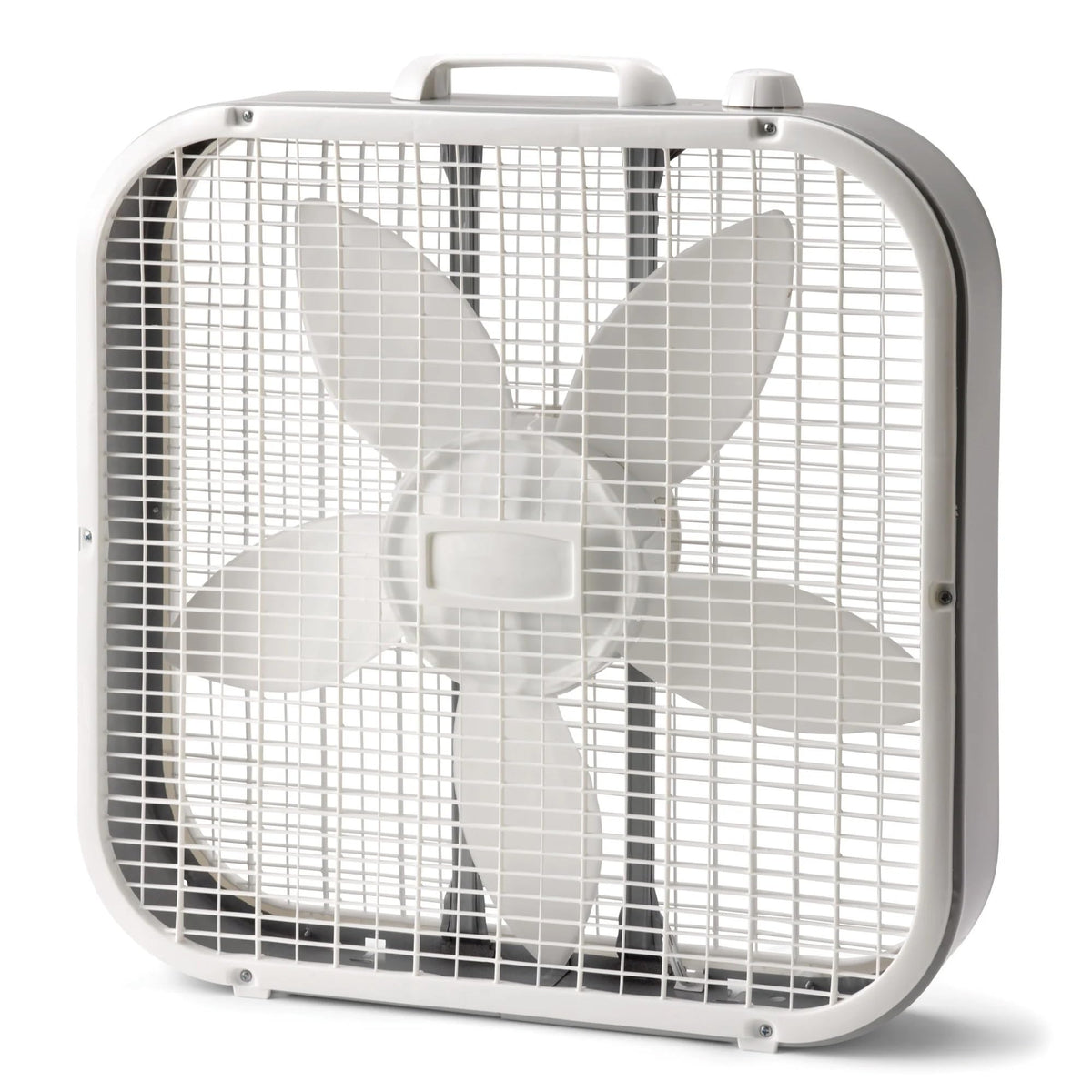 20" Classic Box Fan with 3 Speeds, White Y948