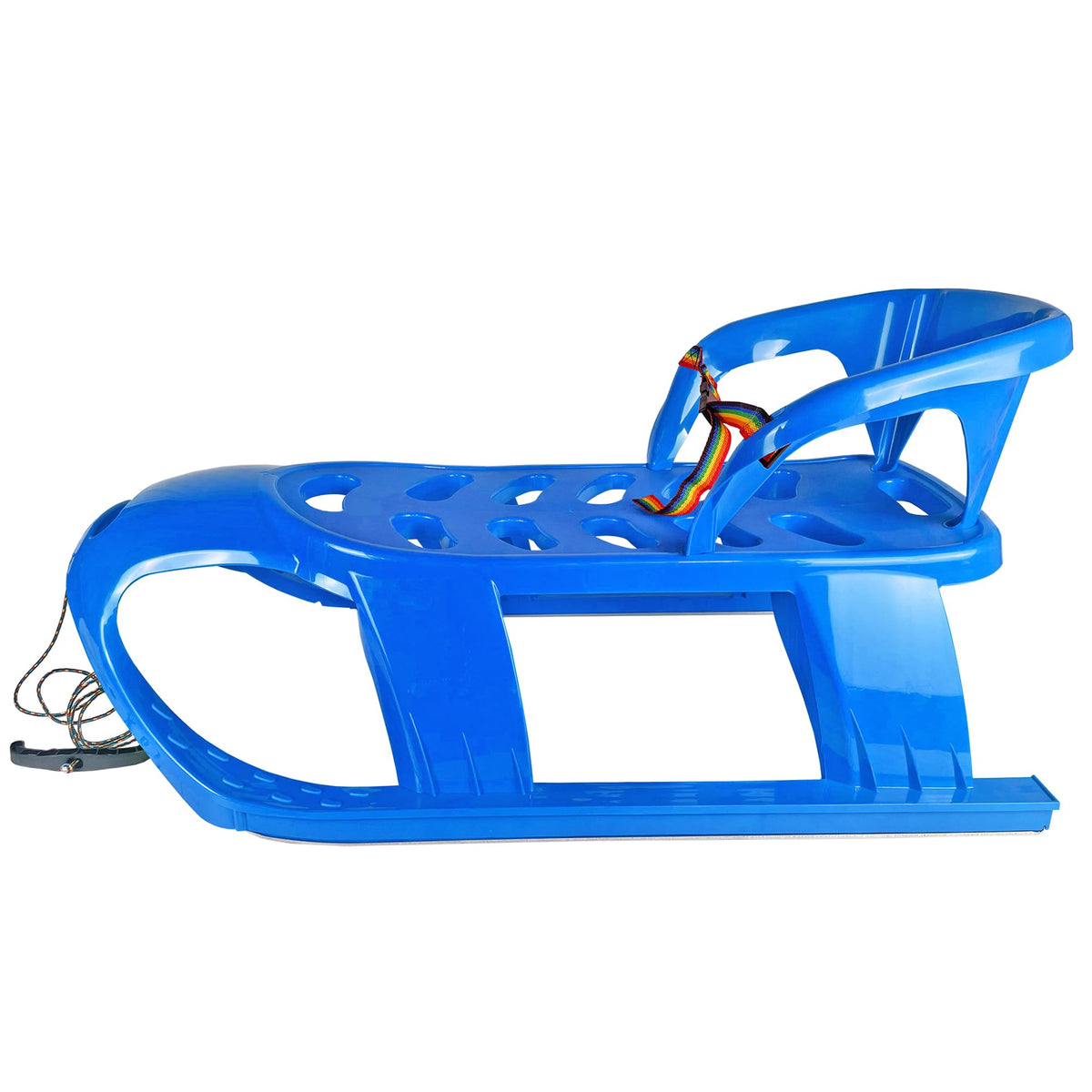 Snow Sled with Pull Rope, Backrest and Safety Belt L1399