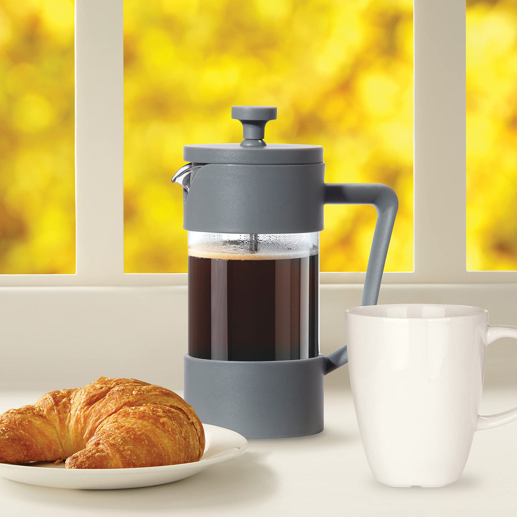12oz Borosilicate Glass French Press Coffee Maker L14387